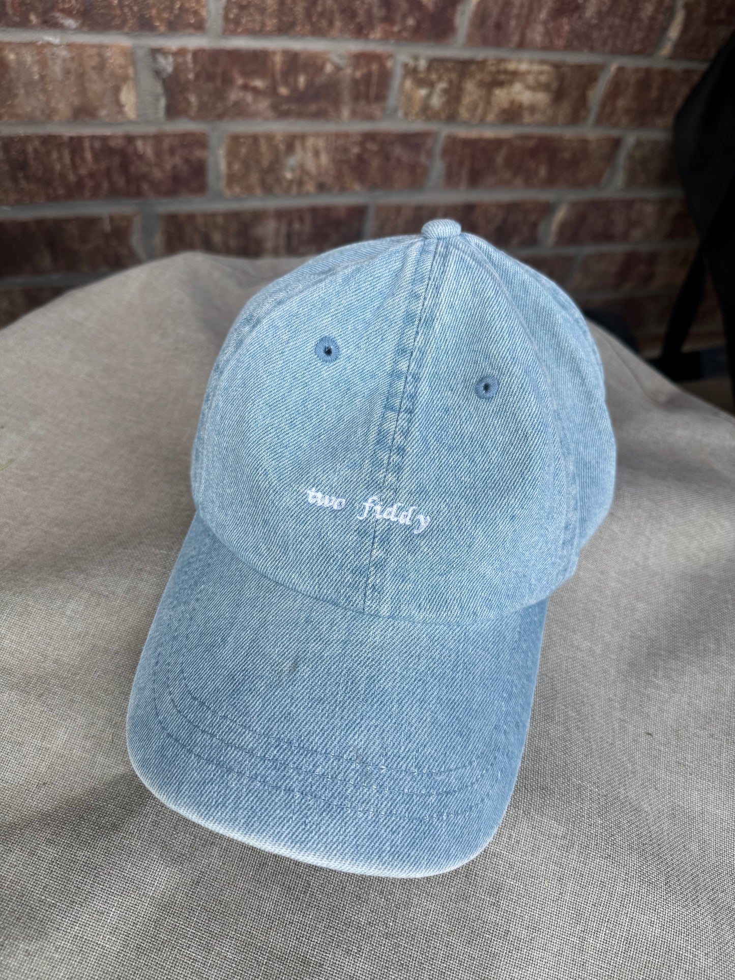 Two Fiddy Denim Dad Hat