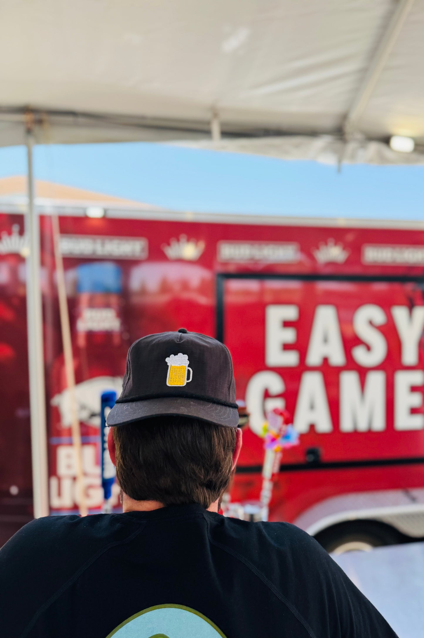 Base Loaded Beer Mug Rope Hat