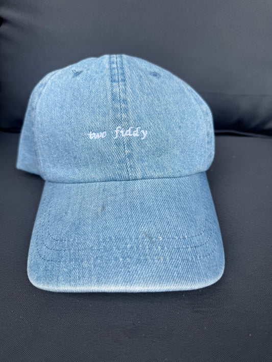Two Fiddy Denim Dad Hat