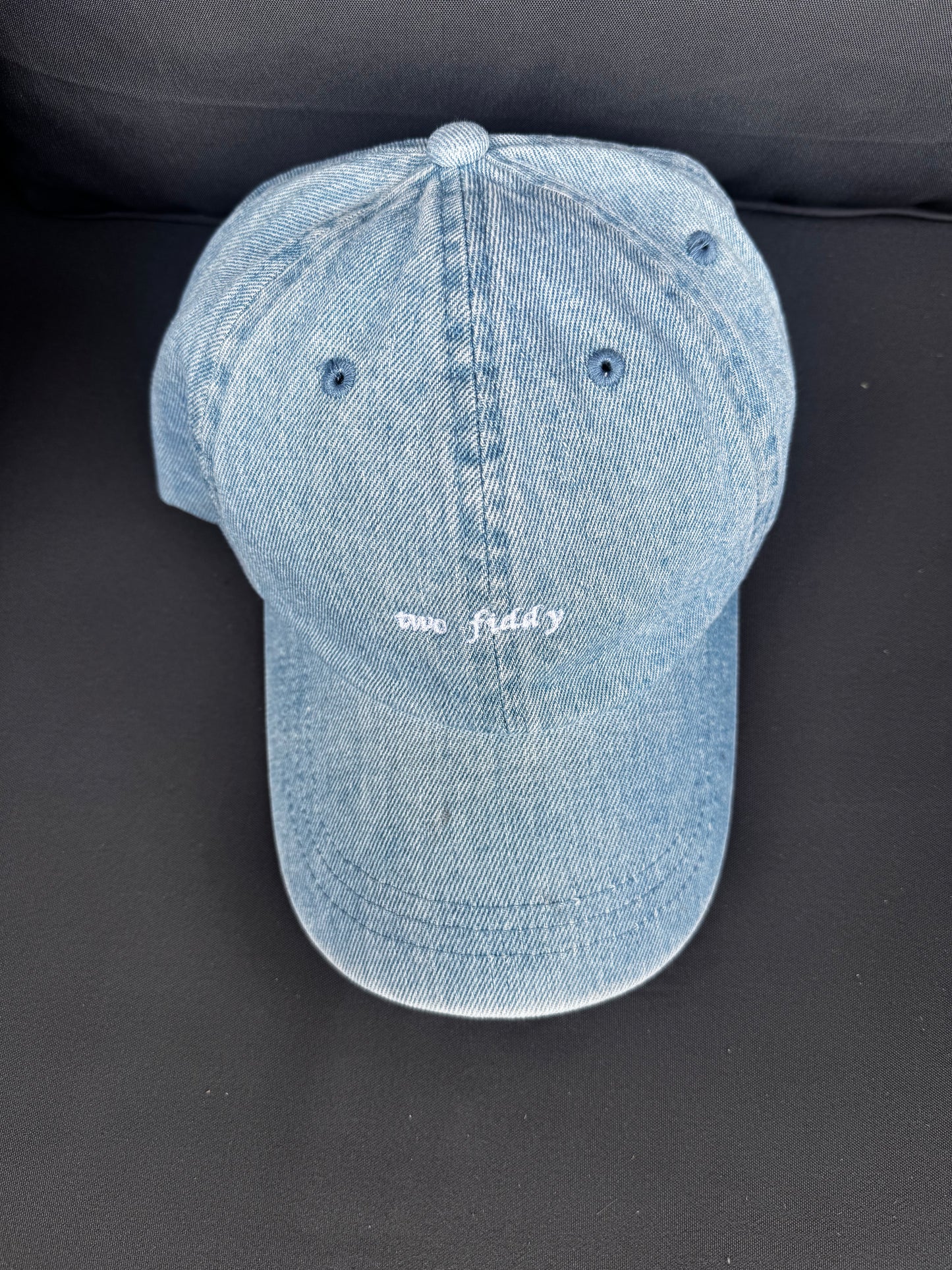 Two Fiddy Denim Dad Hat