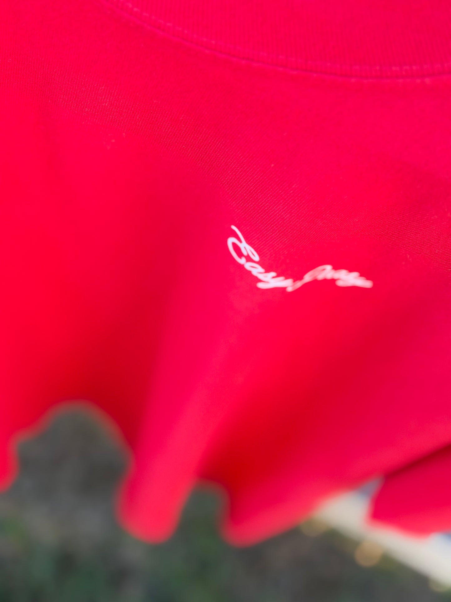 Easy Peasy Lemon Squeezy Tee — Red